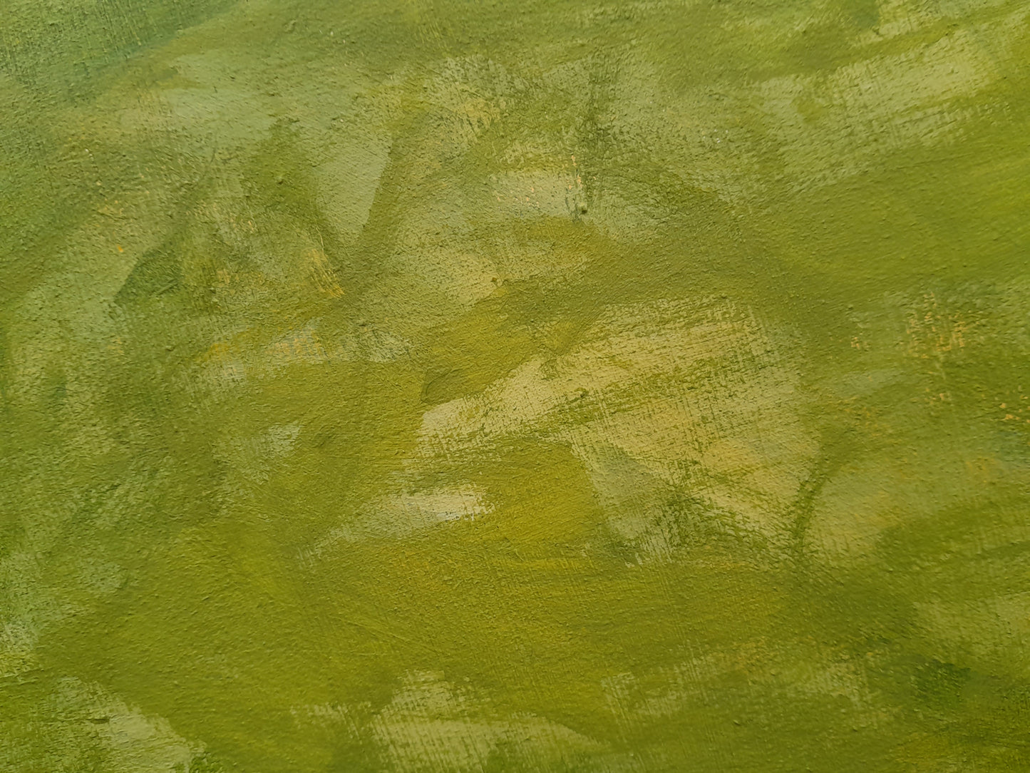 textured green paint detail